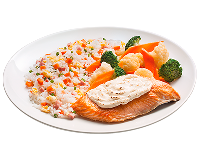 salmão com cream cheese